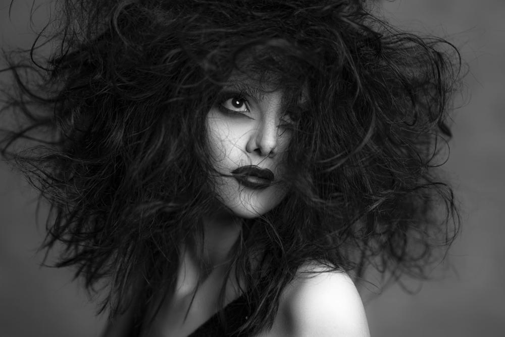 Frizzy hair