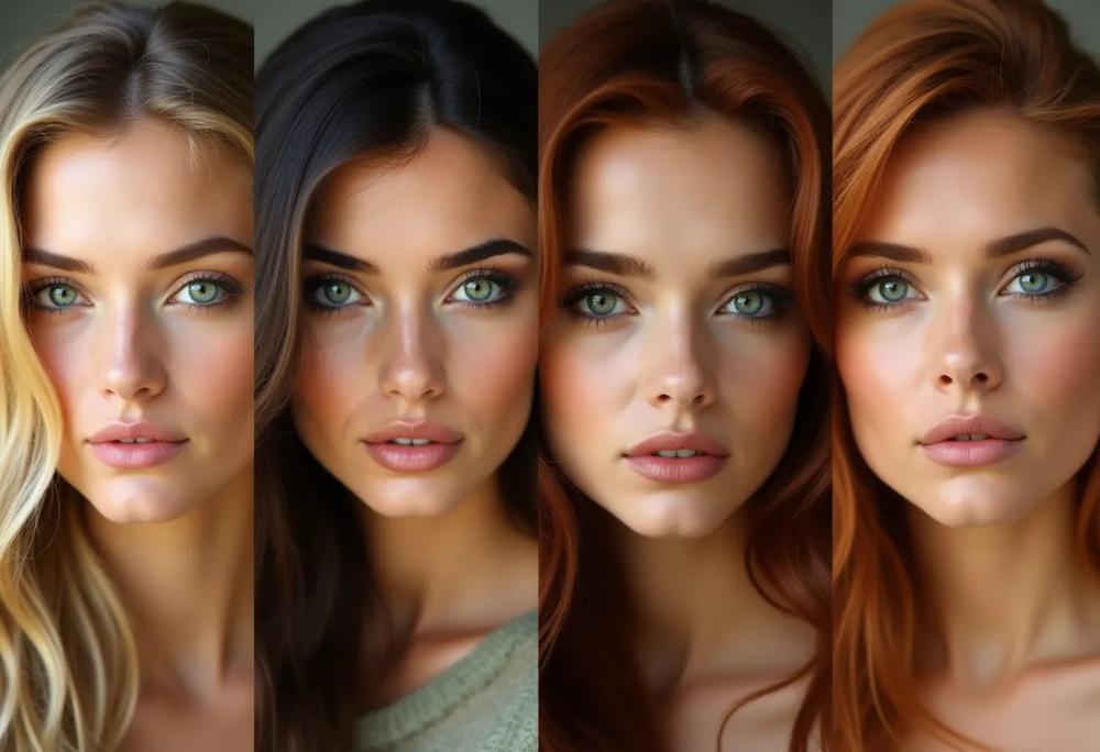 green eyed women